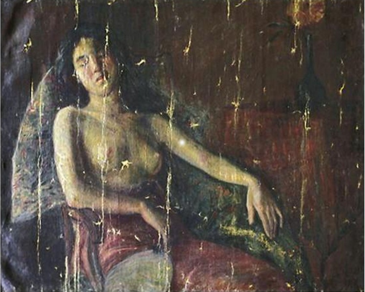 文件:李叔同：裸女出浴.jpg