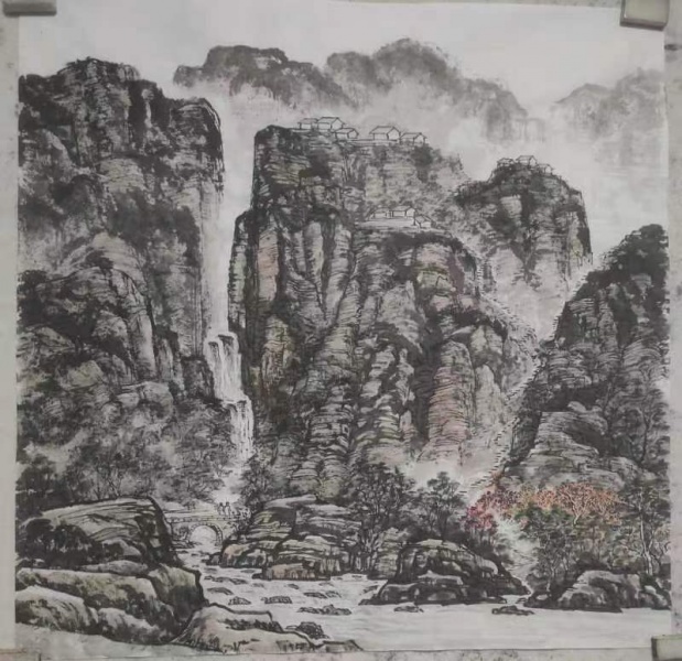 文件:廖国禧的画（2）.jpg