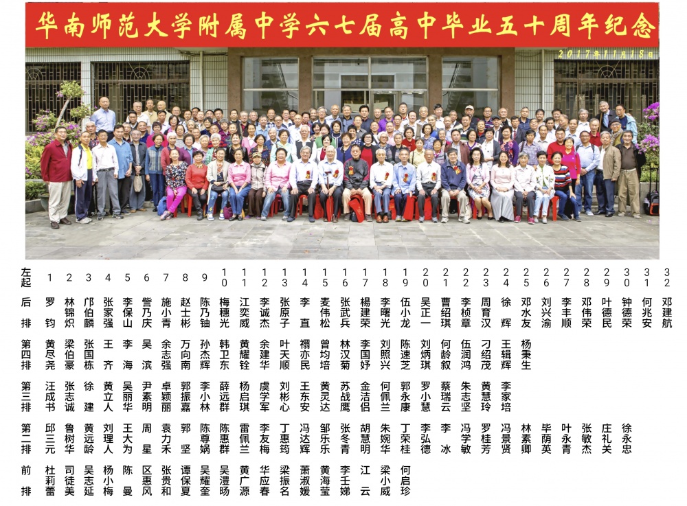 67届高中毕业50周年纪念合照.jpg
